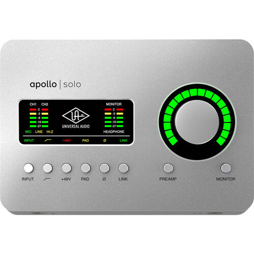 Universal Audio Apollo Solo Heritage Edition Thunderbolt 3