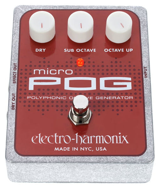 micro pog pedal Electro-Harmonix Micro POG – MODRMXTECHNOSHOP