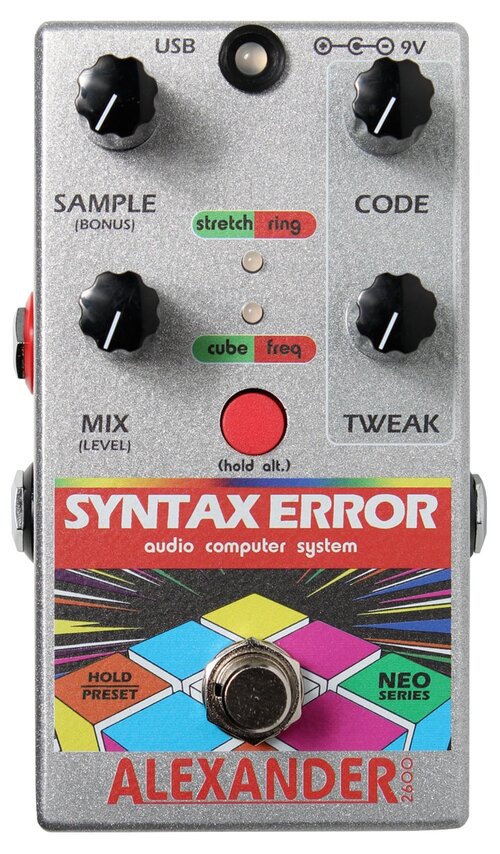 Alexander Pedals Syntax Error S&H/Samp. Crusher
