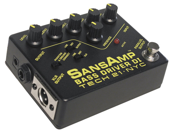 TECH21 SANSAMP BASS D DI V2 30th 美品 Tech 21 NYC SansAmp Bass Driver DI v2 Bass Preamp Effect