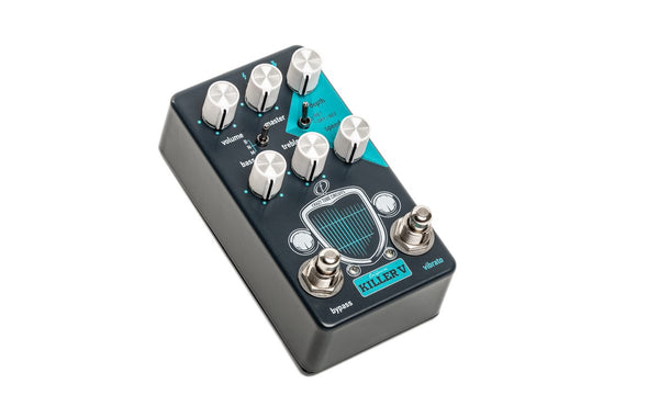 killer v pedal Crazy Tube Circuits Killer V Pre Amp/Vibrato – MODRMXTECHNOSHOP