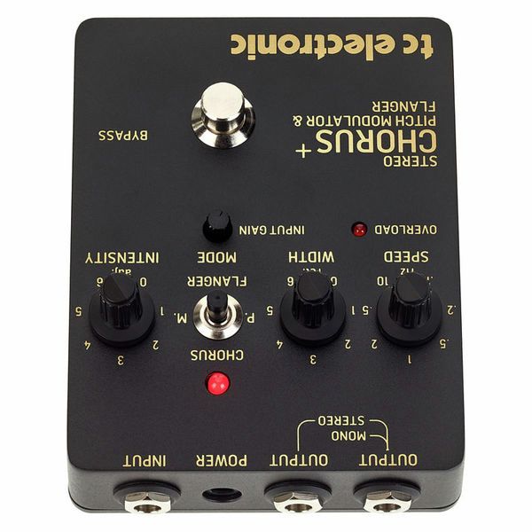 TC Electronic SCF Gold Chorus Flanger – MODRMXTECHNOSHOP