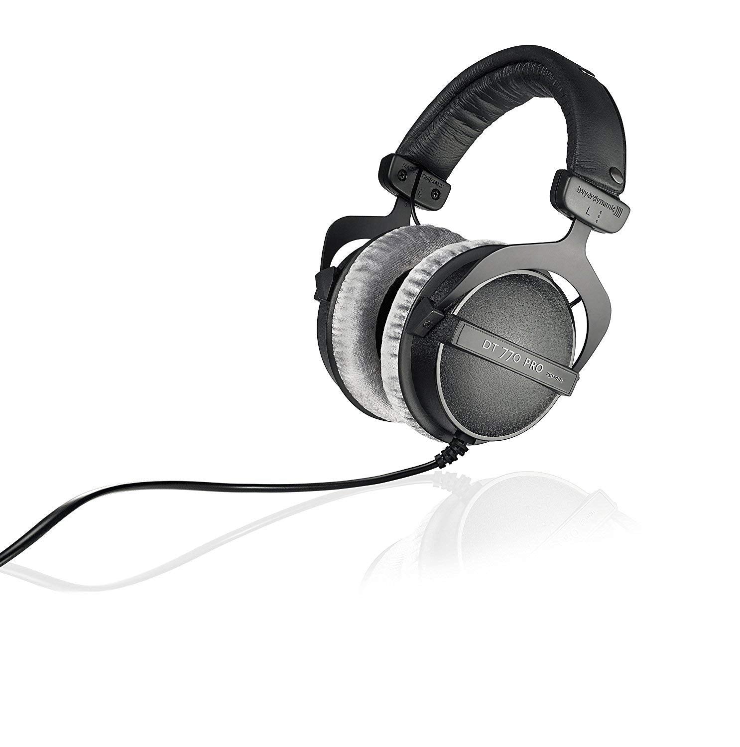  beyerdynamic DT 990 Pro 250 Ohm Auriculares de mezcla de  estudio de espalda abierta – Incluye: funda suave, divisor de auriculares y  más : Electrónica