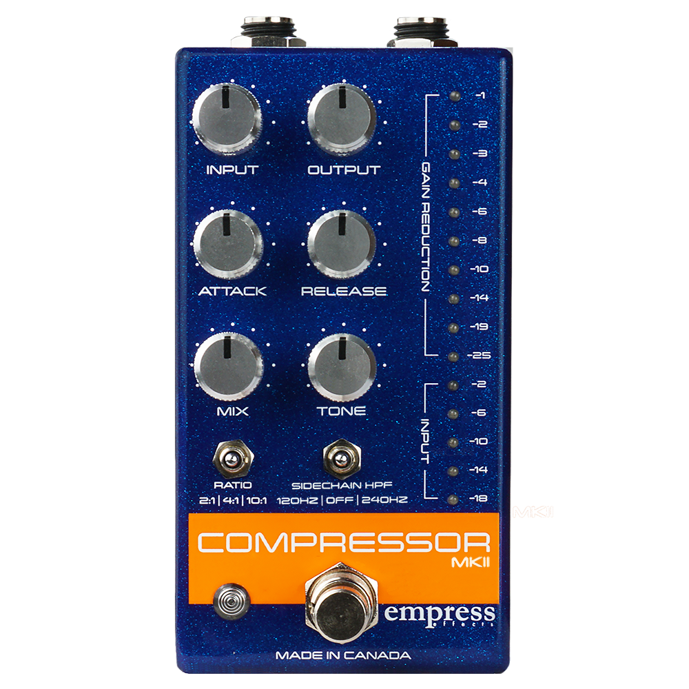 Empress Effects Compressor  Mkii Analog Compression Pedal